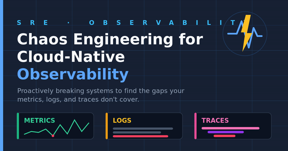 Chaos Engineering for Cloud-Native Observability: Proactively Breaking Systems to Fix Gaps